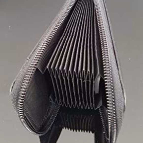 NEW Genuine Black Leather Card Holder Wallets - Picture 4 of 4